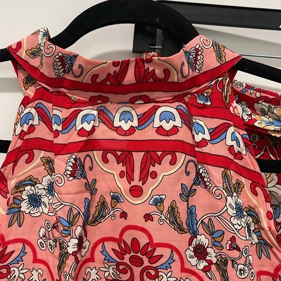 2 piece colorful floral pants set Size Large - Picture 3 of 9